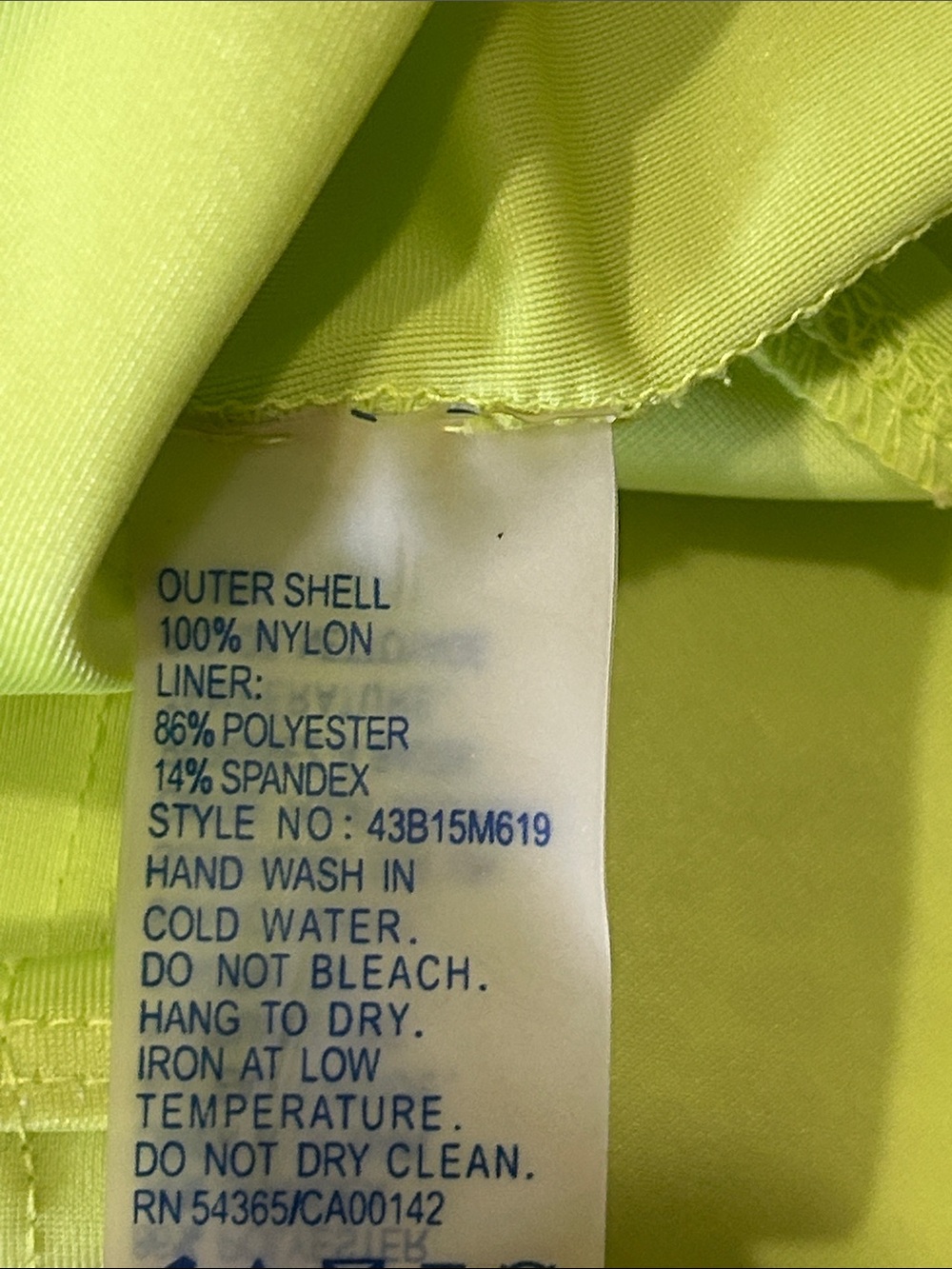 Peter Nygard Neon Yellow Lace Overlay Scoop Neck Camisole - Picture 3 of 6